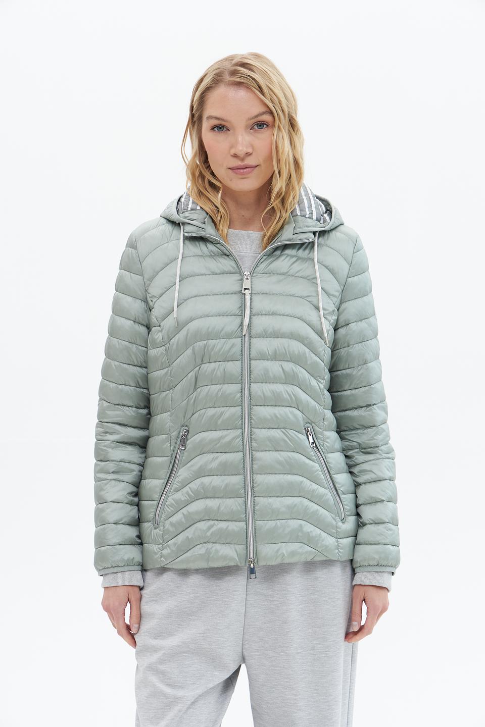 Куртка Lebek стеганая оливковая