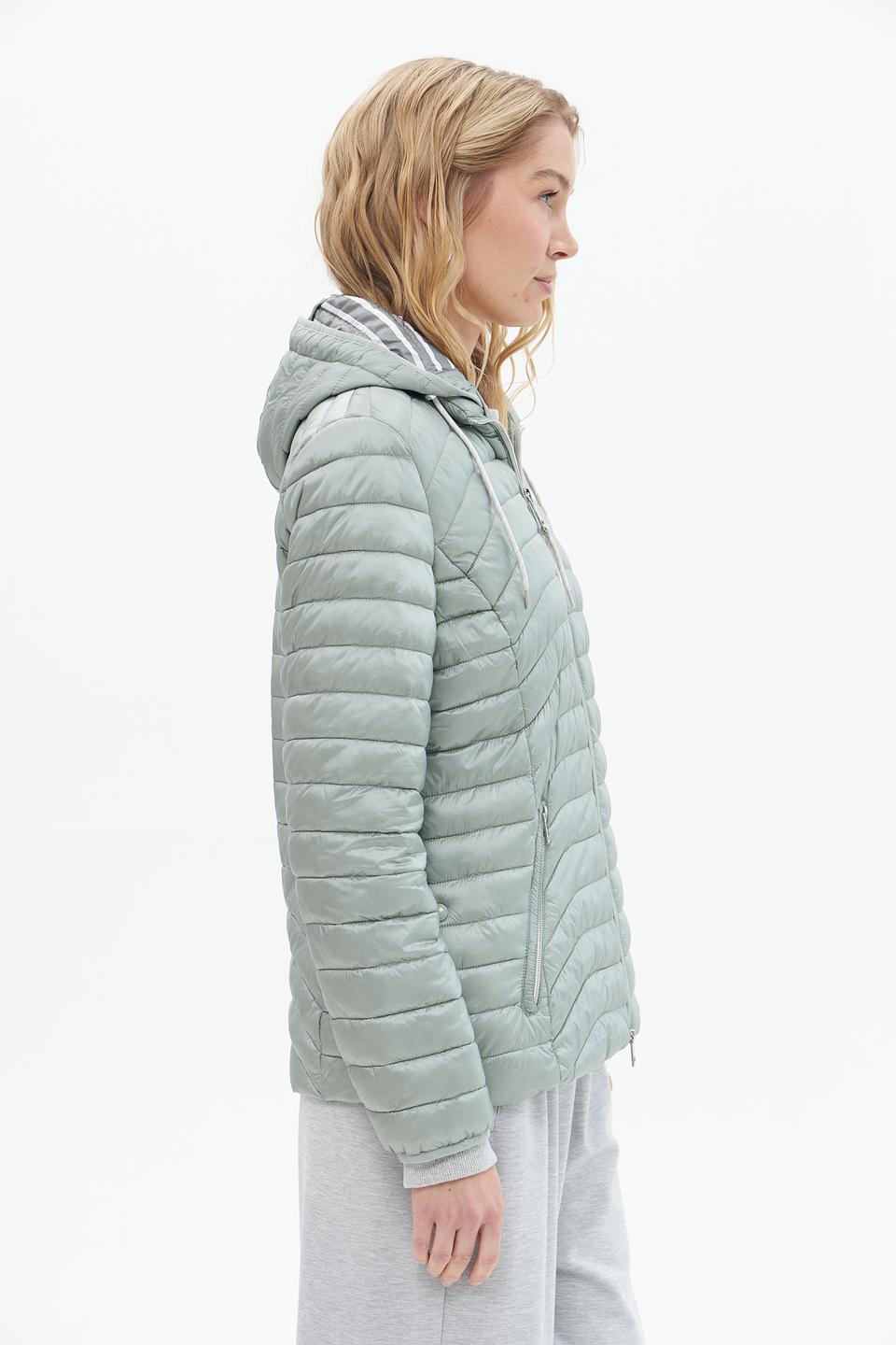 Куртка Lebek стеганая оливковая