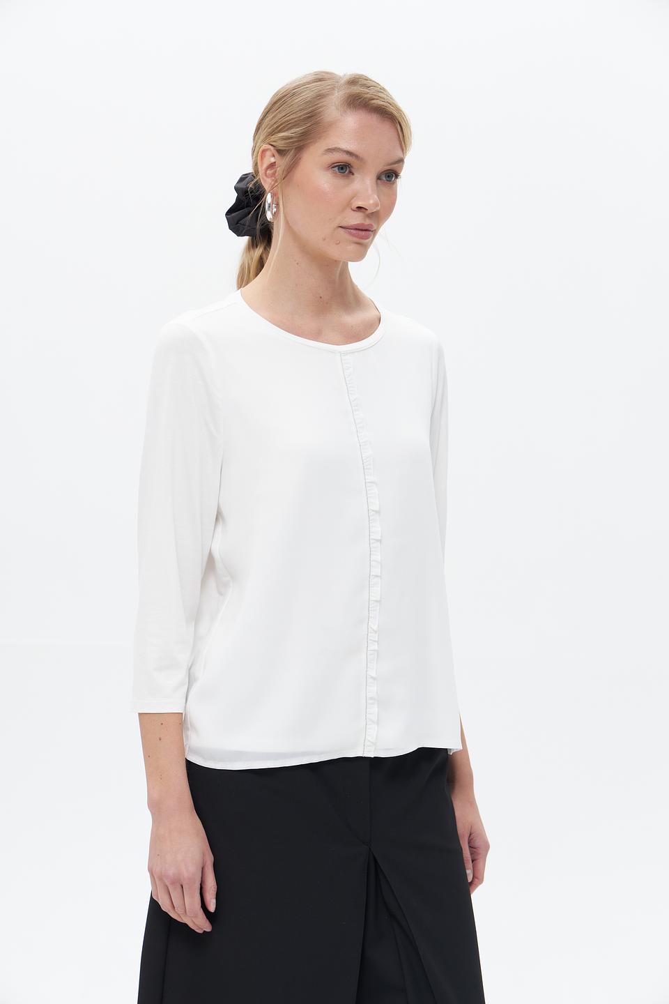 Блуза Frank Walder с планкой