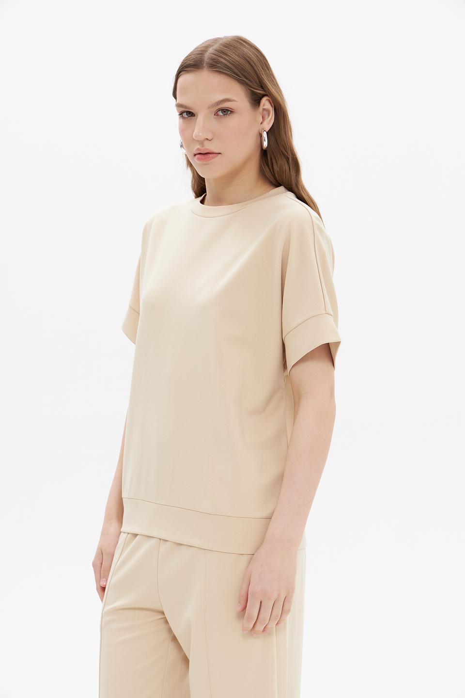 Пуловер UNQ женский бежевый