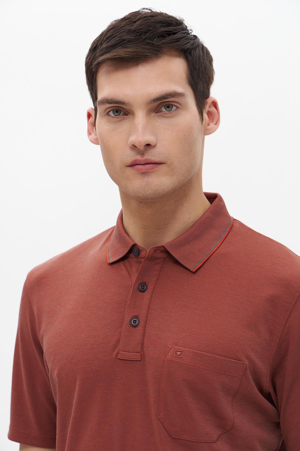 Поло Casa Moda терракотовое