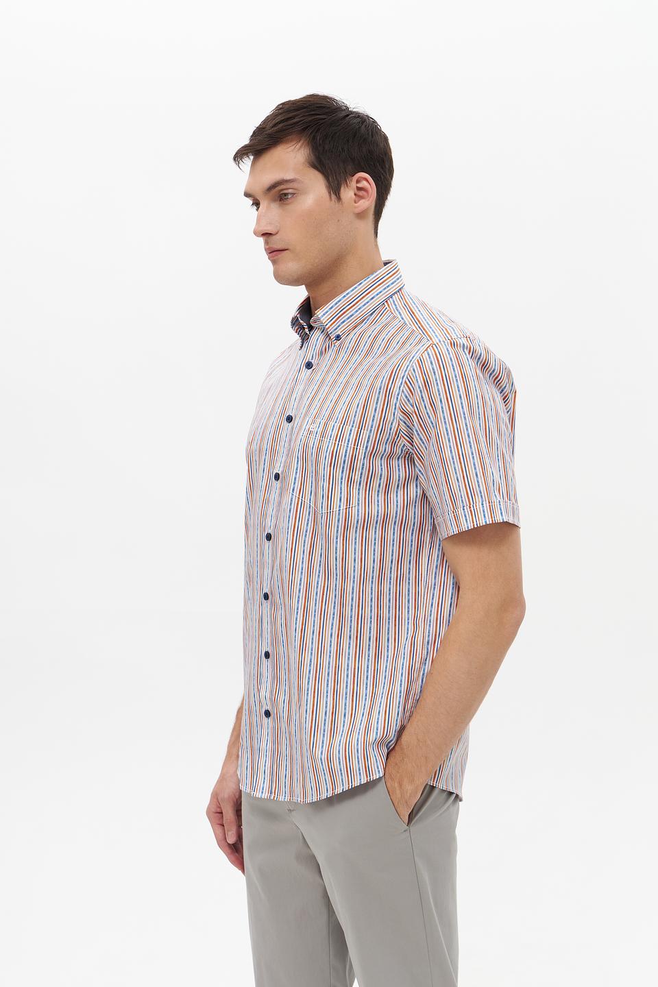 Рубашка кр Casa Moda в полоску