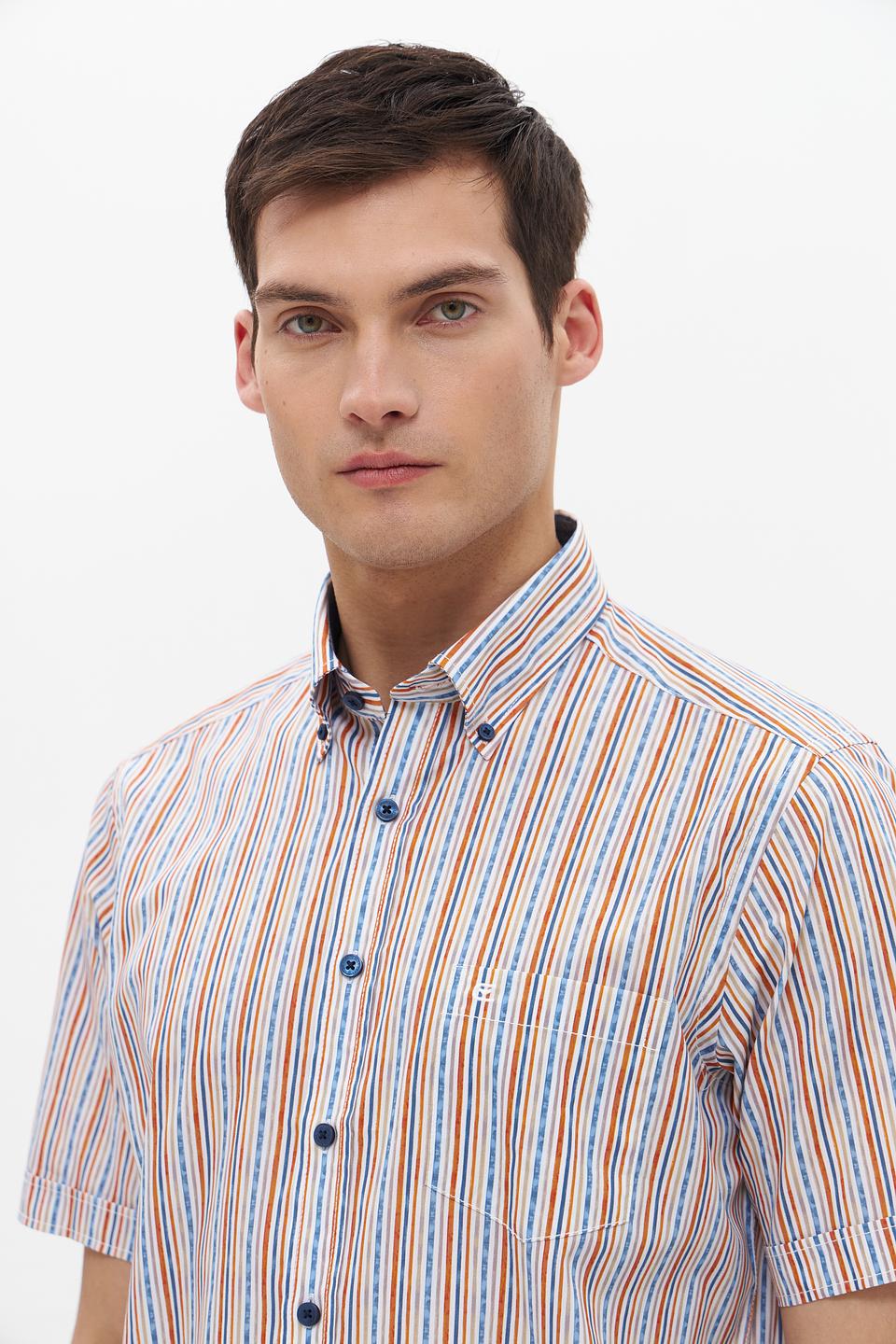 Рубашка кр Casa Moda в полоску