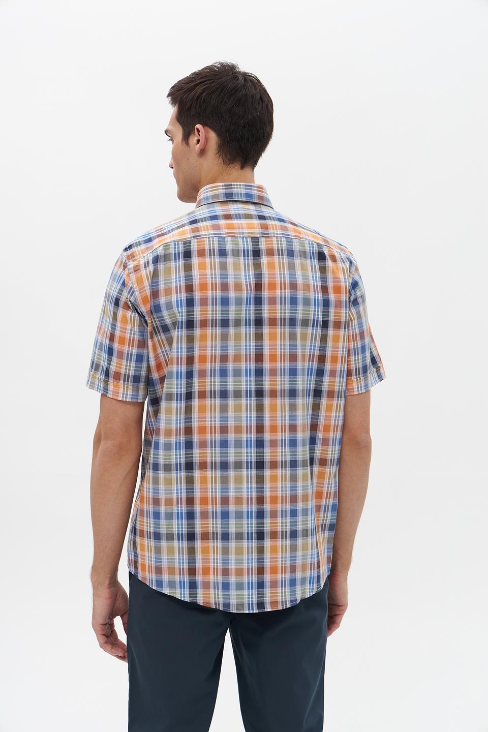 Рубашка кр Casa Moda в клетку