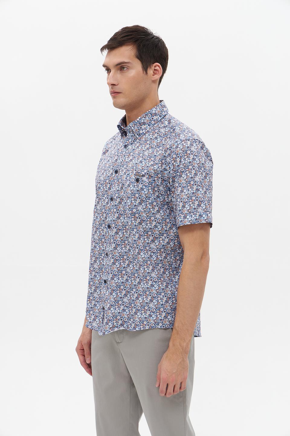 Рубашка кр Casa Moda с принтом