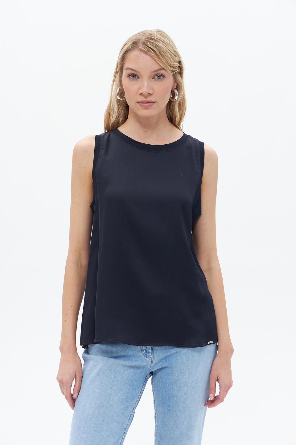 Топ Cinque женский тёмно-синий