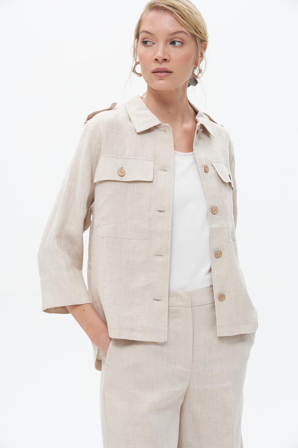 Жакет Electra style бежевый