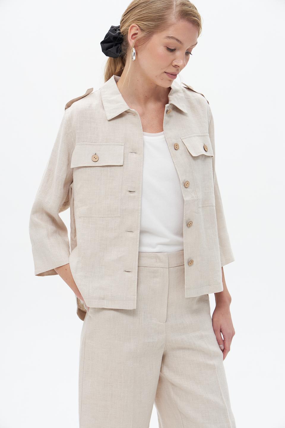 Жакет Electra style бежевый