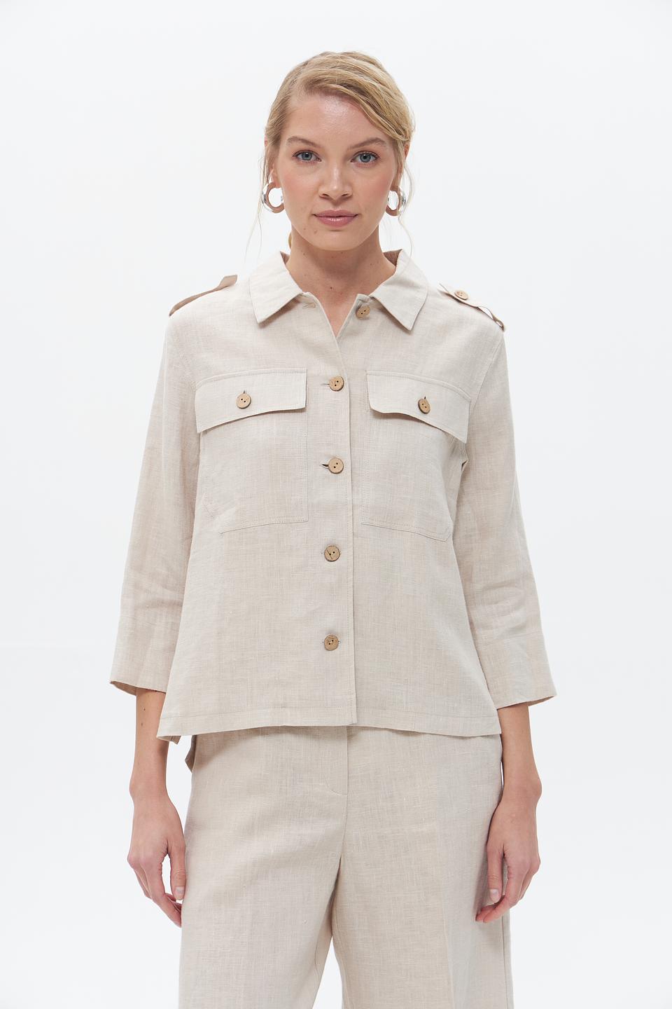 Жакет Electra style бежевый