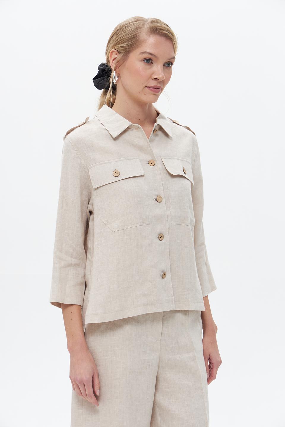 Жакет Electra style бежевый