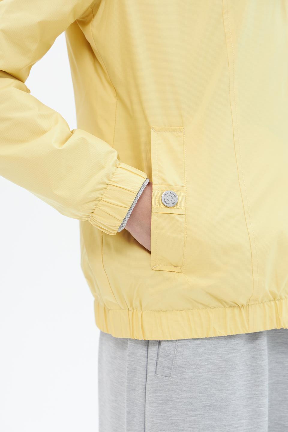 Куртка Lebek с капюшоном жёлтая