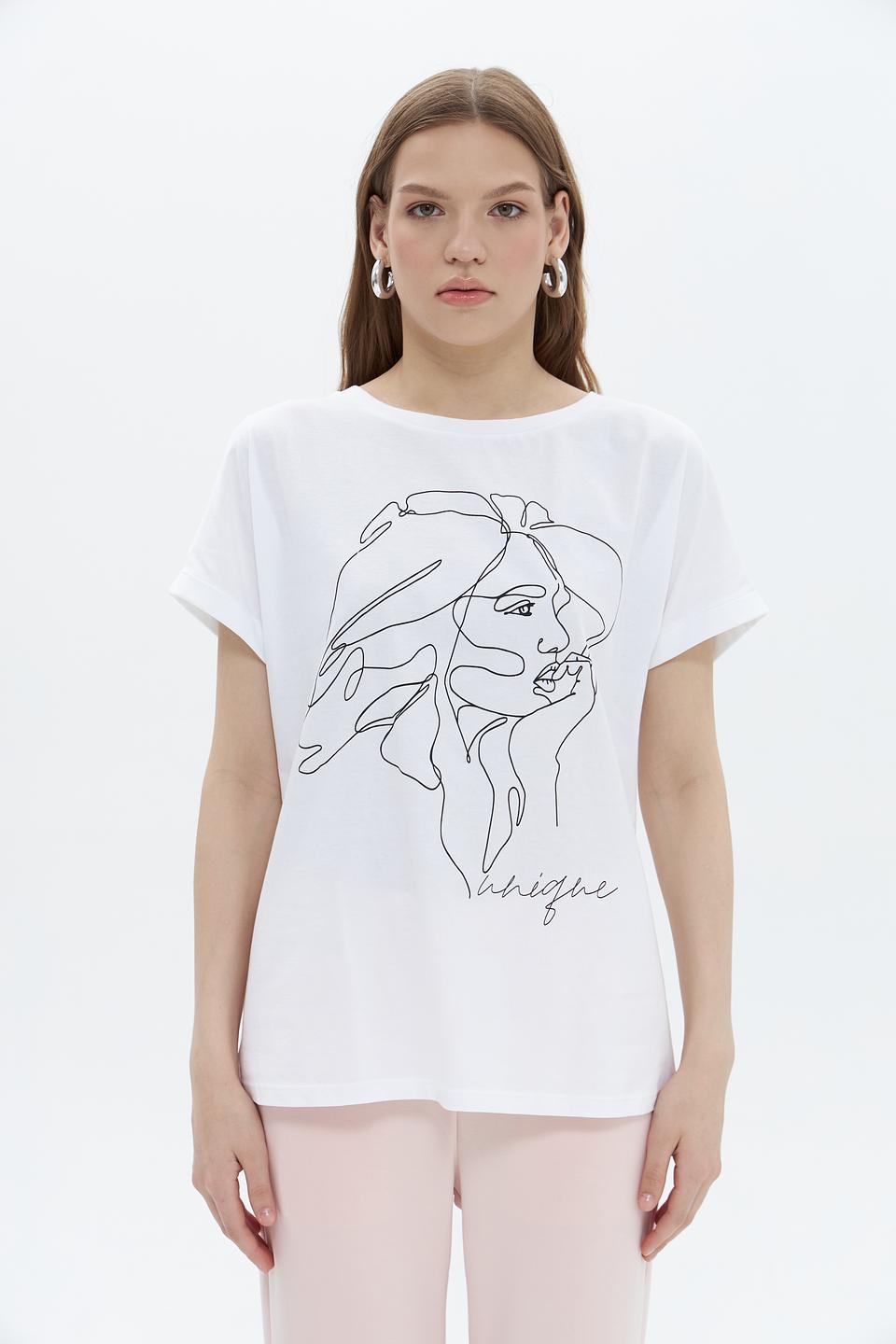 Футболка UNQ с принтом "Unique"