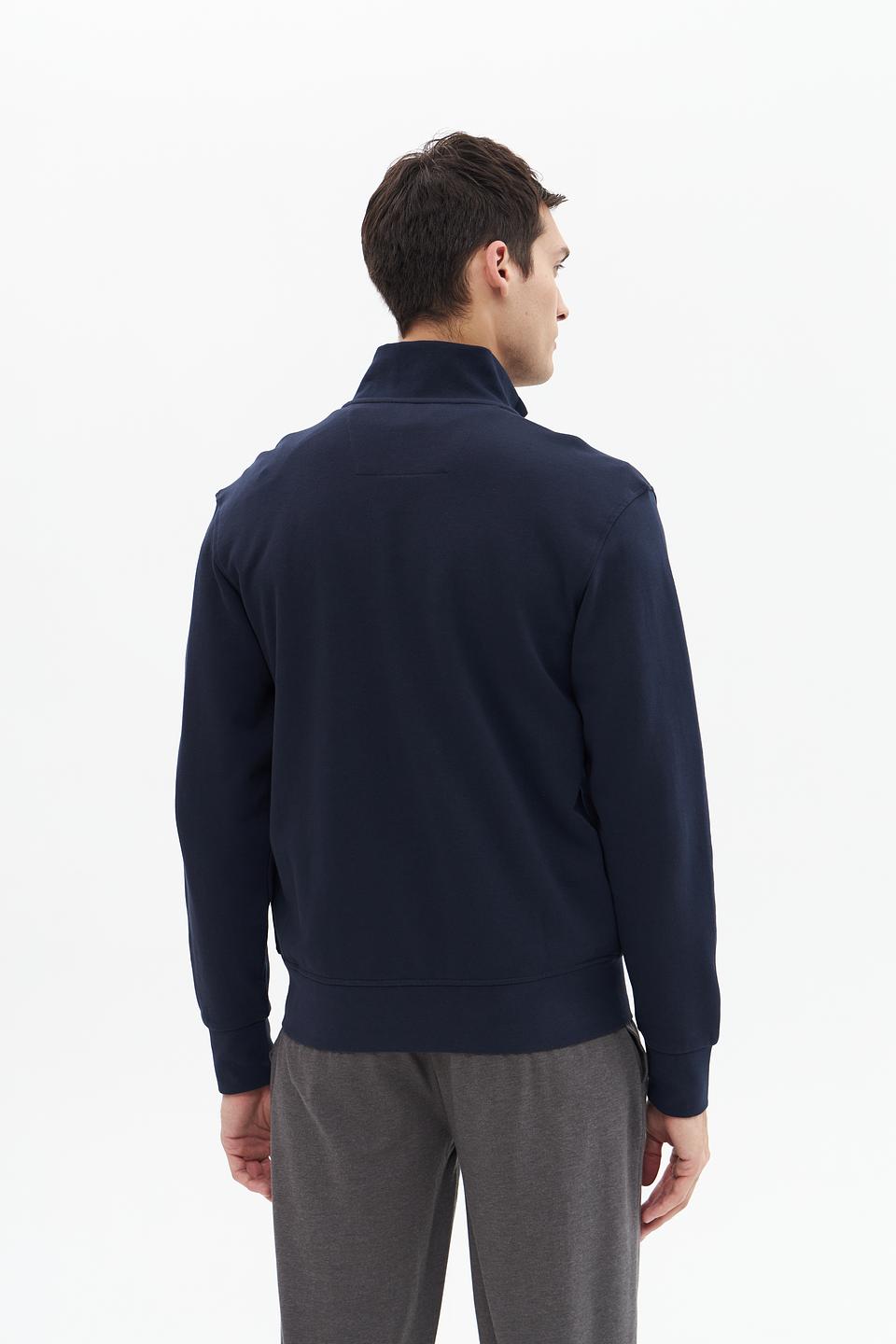 Кардиган Granchio синий с логотипом