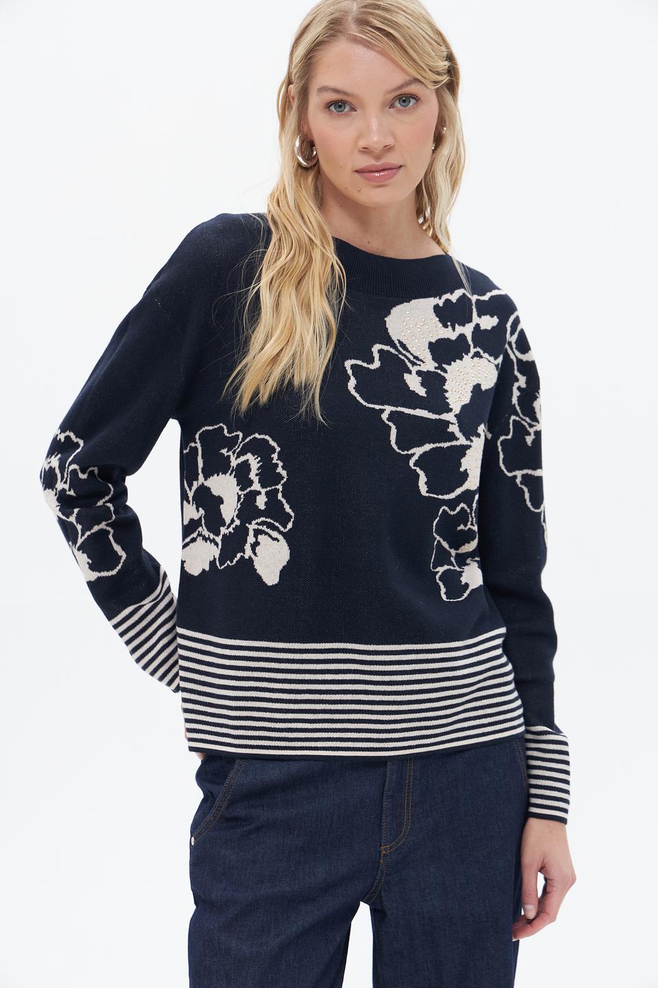 Пуловер Betty Barclay с цветами