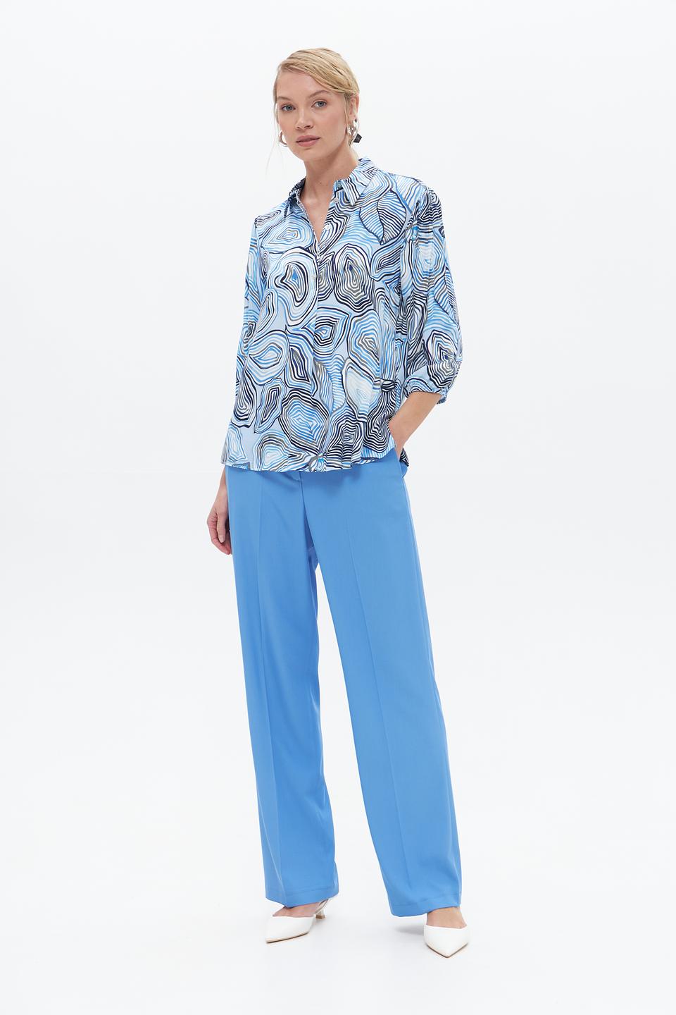 Блуза Bianca с принтом