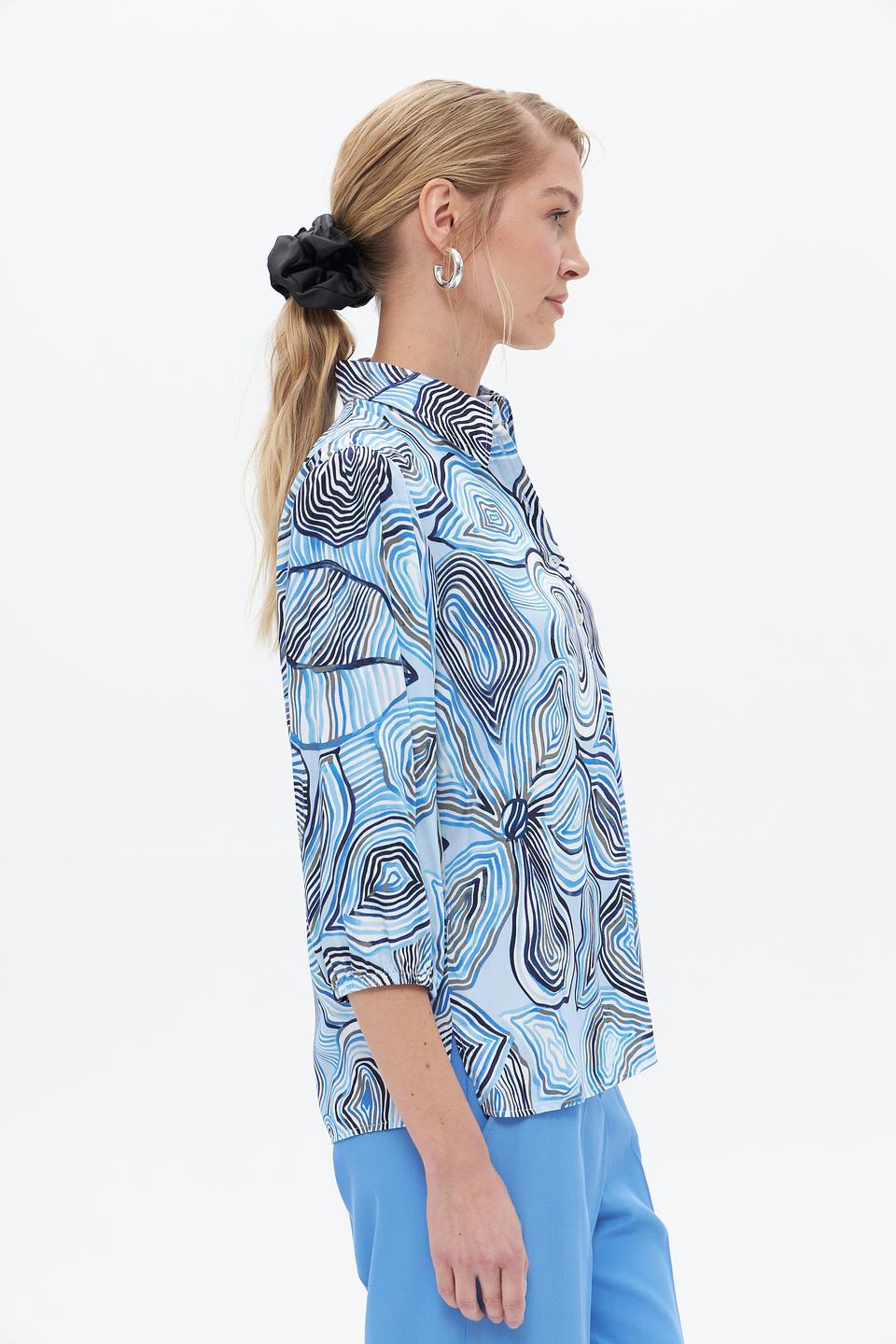 Блуза Bianca с принтом