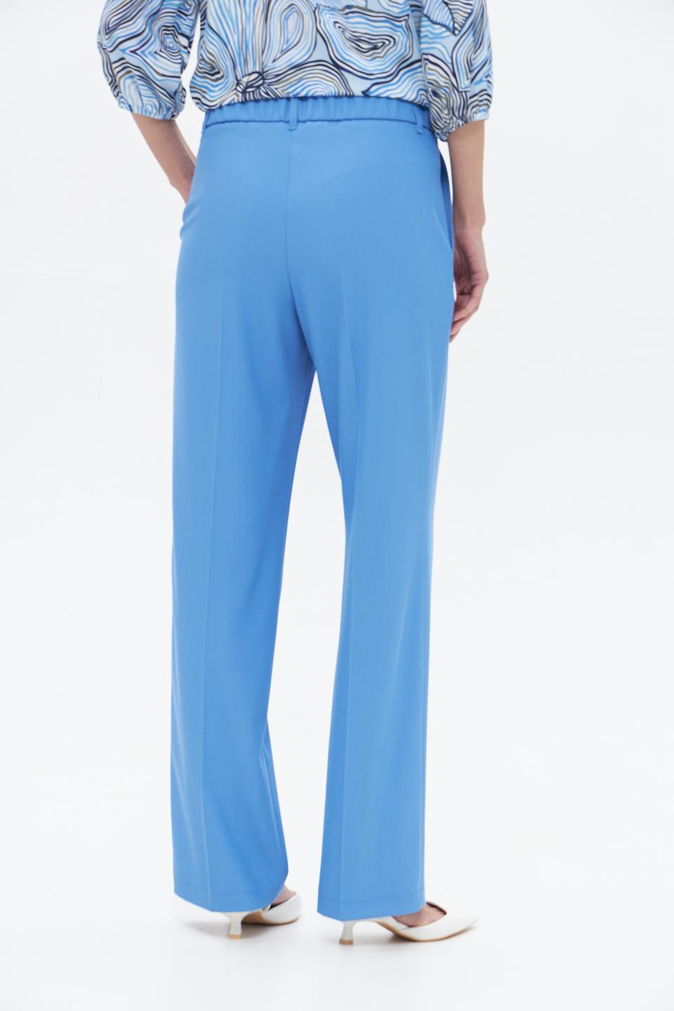 Брюки классические Bianca голубые