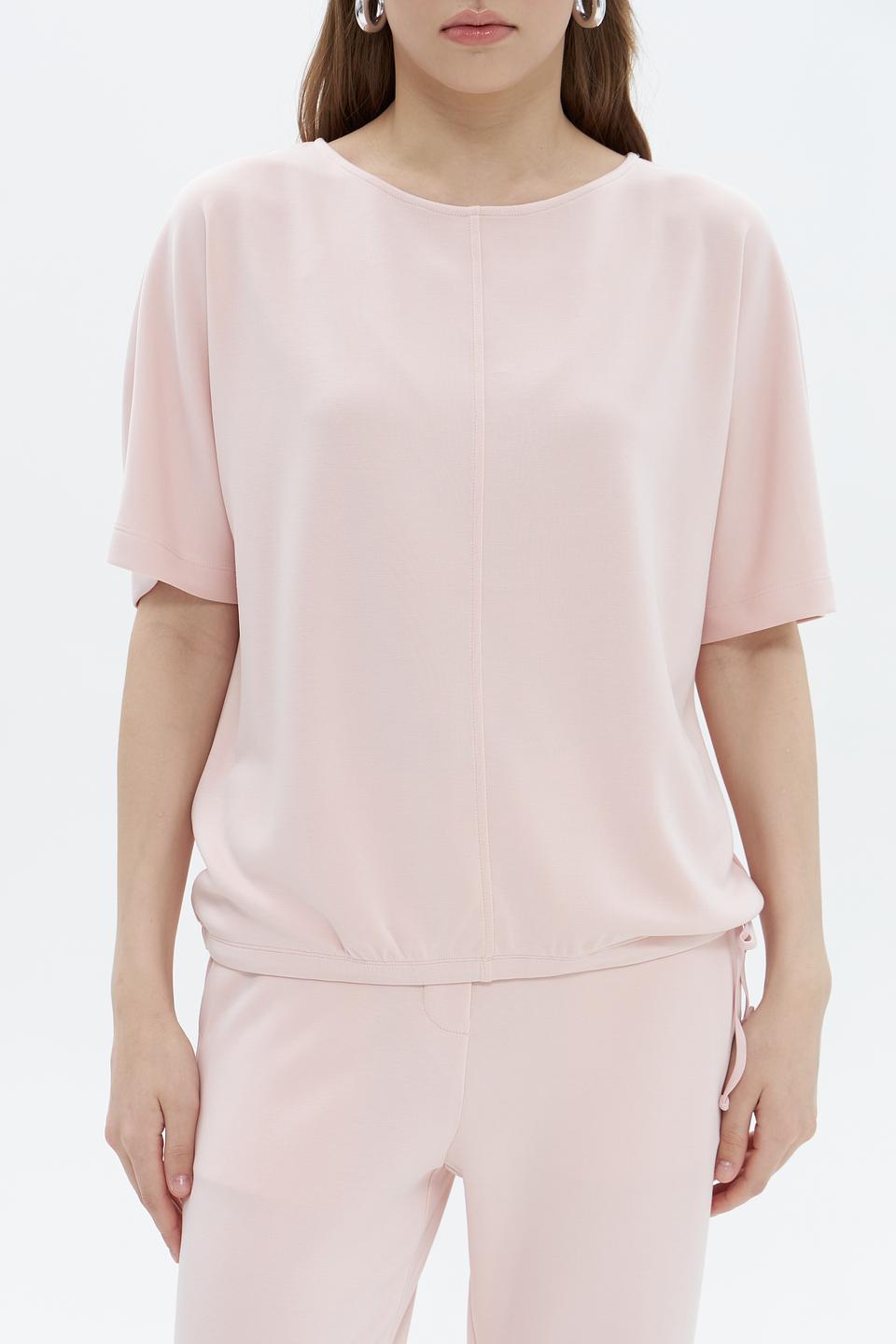 Пуловер Oui женский нежно-розовый