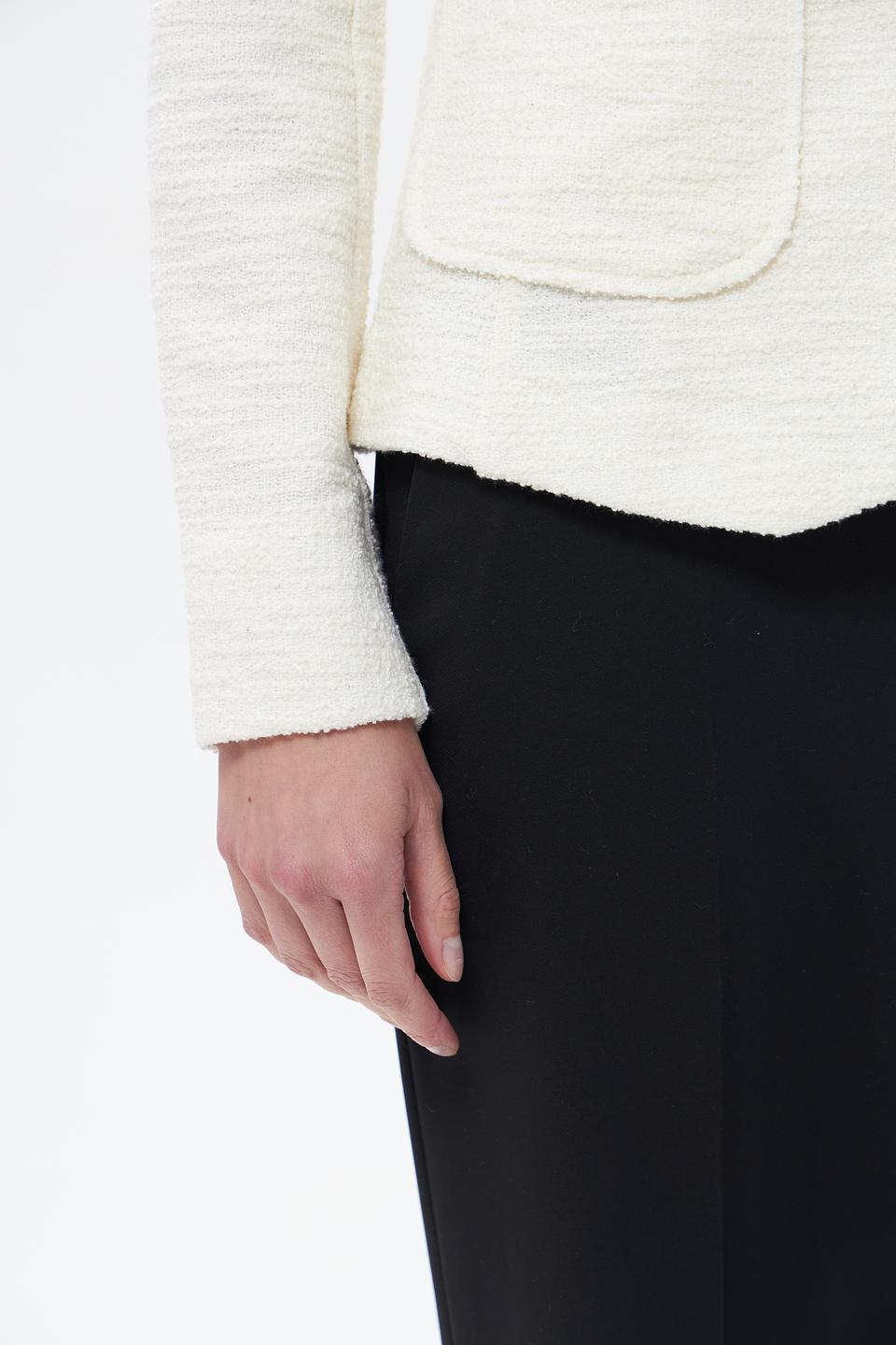 Жакет Oui женский молочный