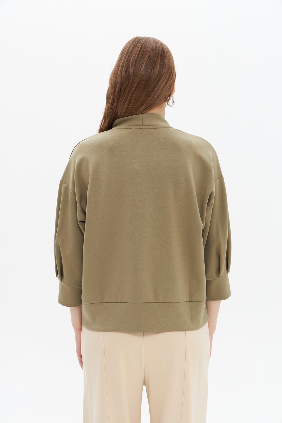 Пуловер Betty Barclay оливковый