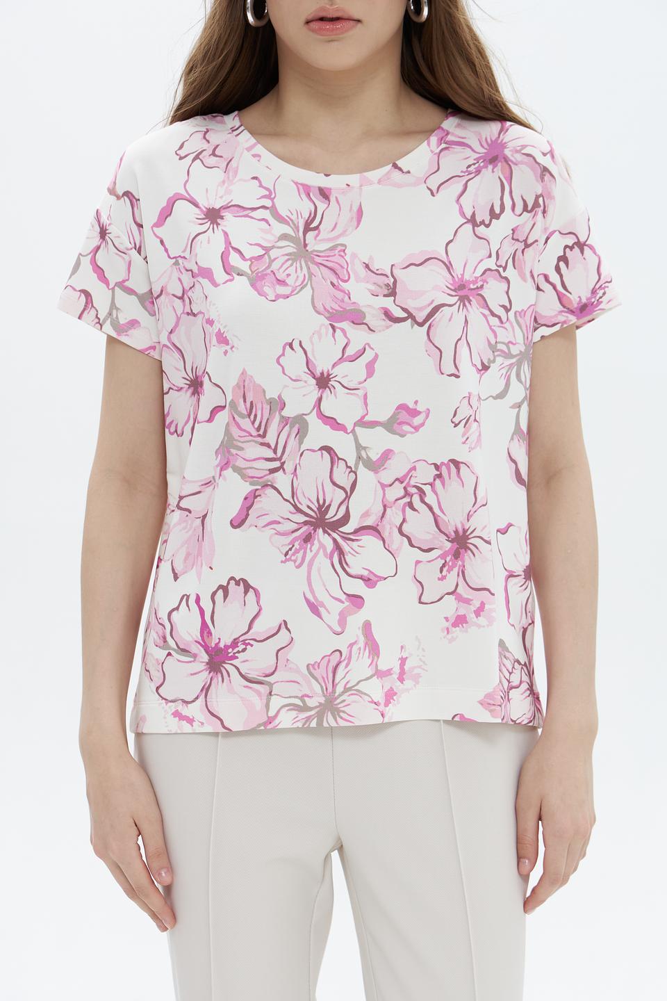 Футболка Monari с цветочным принтом