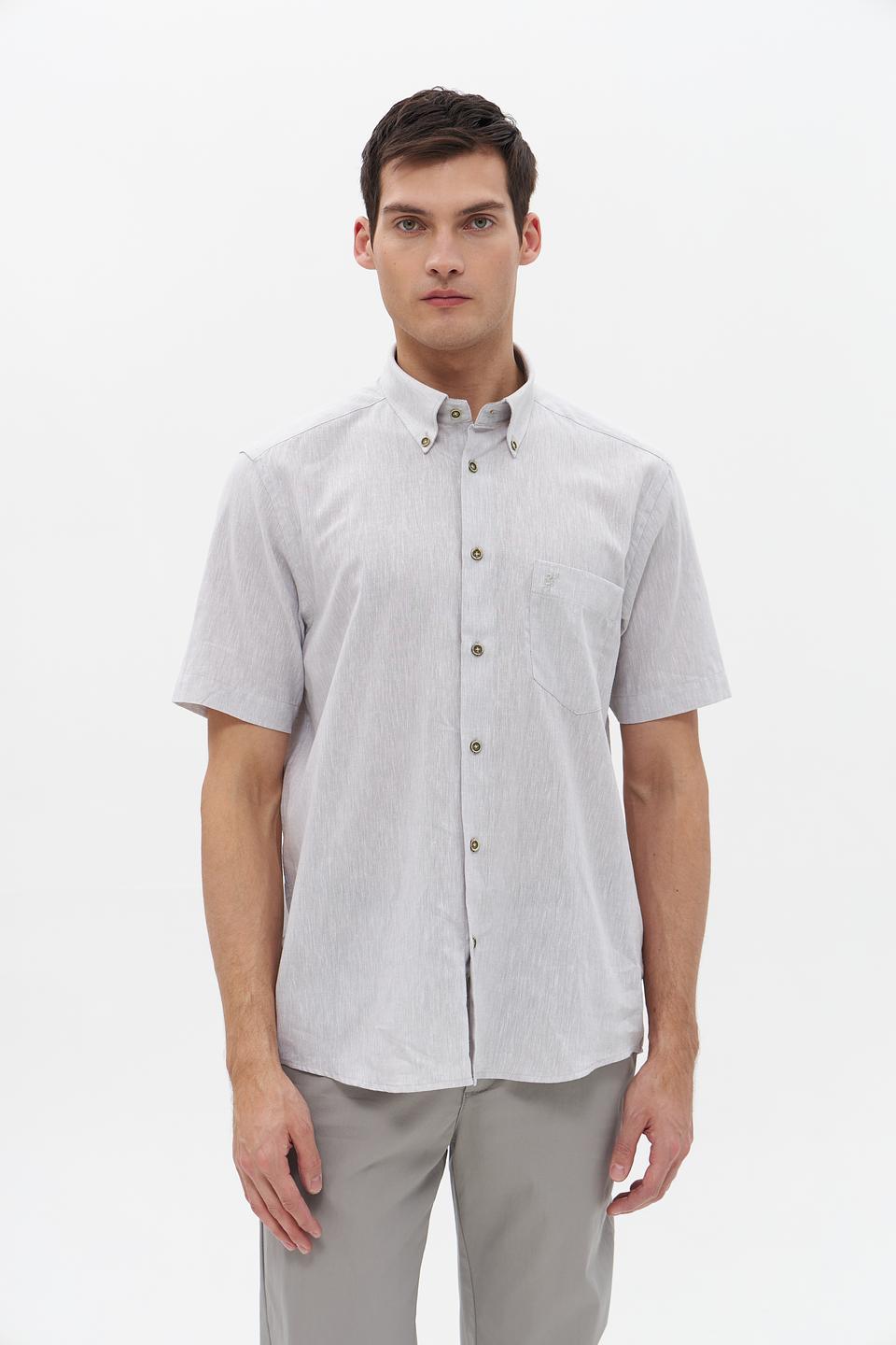 Рубашка кр-рукав Sea Barrier серая