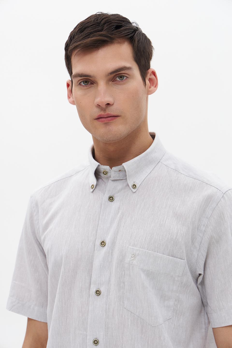 Рубашка кр-рукав Sea Barrier серая