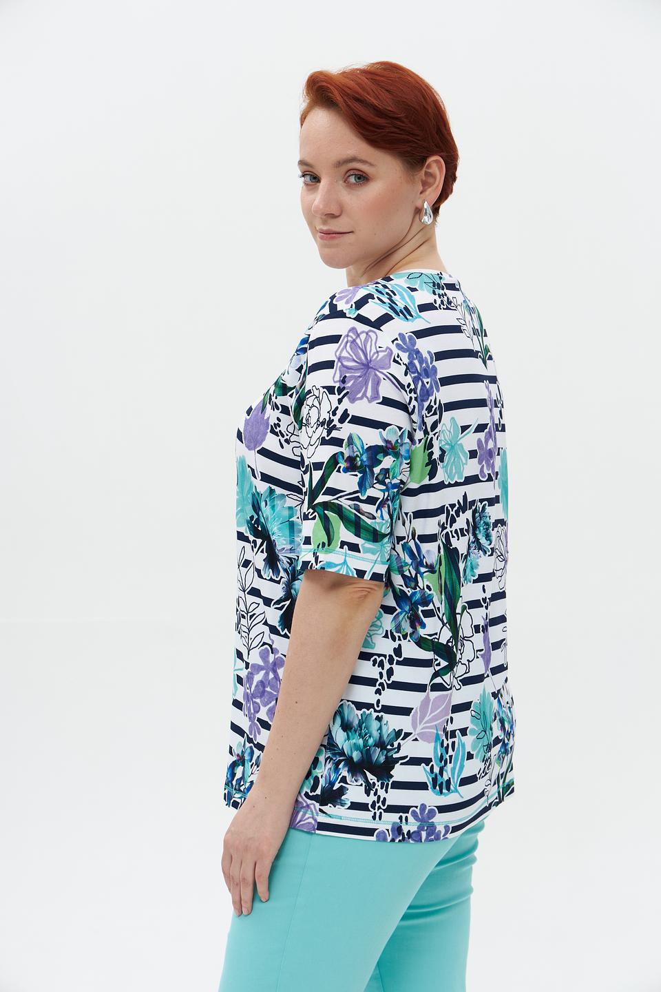 Футболка Gollehaug с цветочным принтом