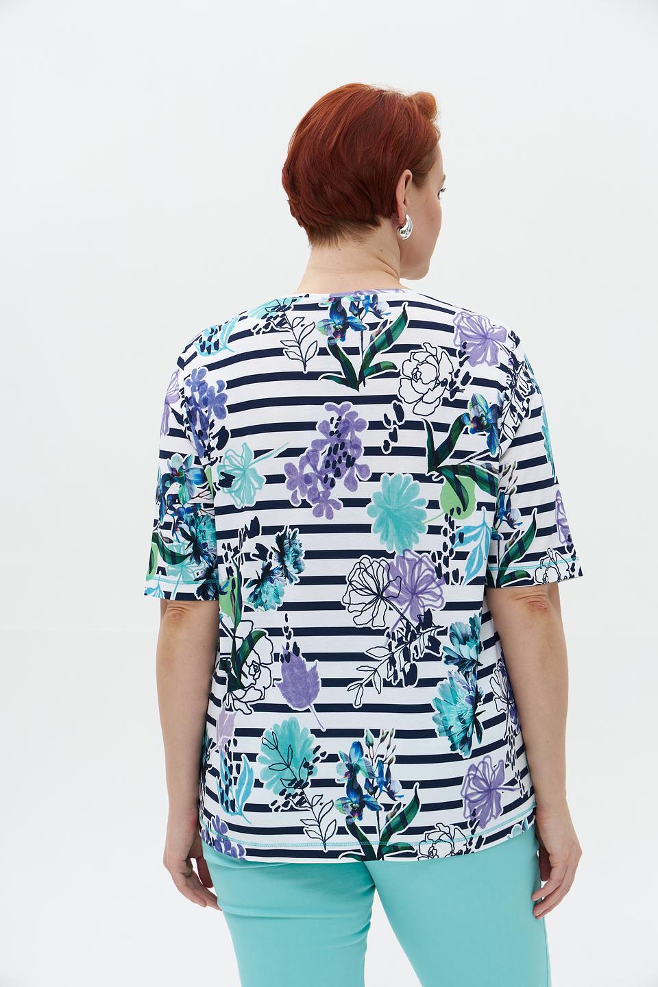 Футболка Gollehaug с цветочным принтом