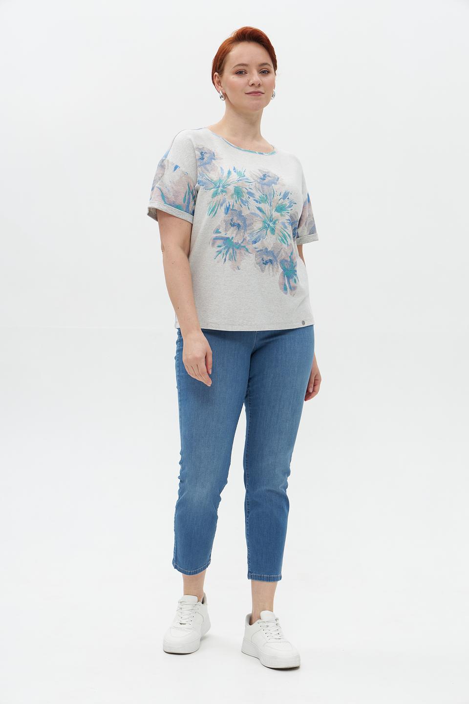 Футболка Gollehaug с цветочным принтом