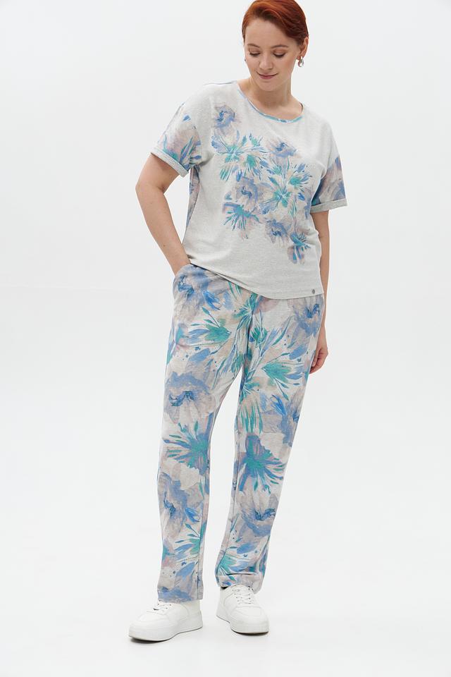 Брюки Gollehaug с цветочным принтом