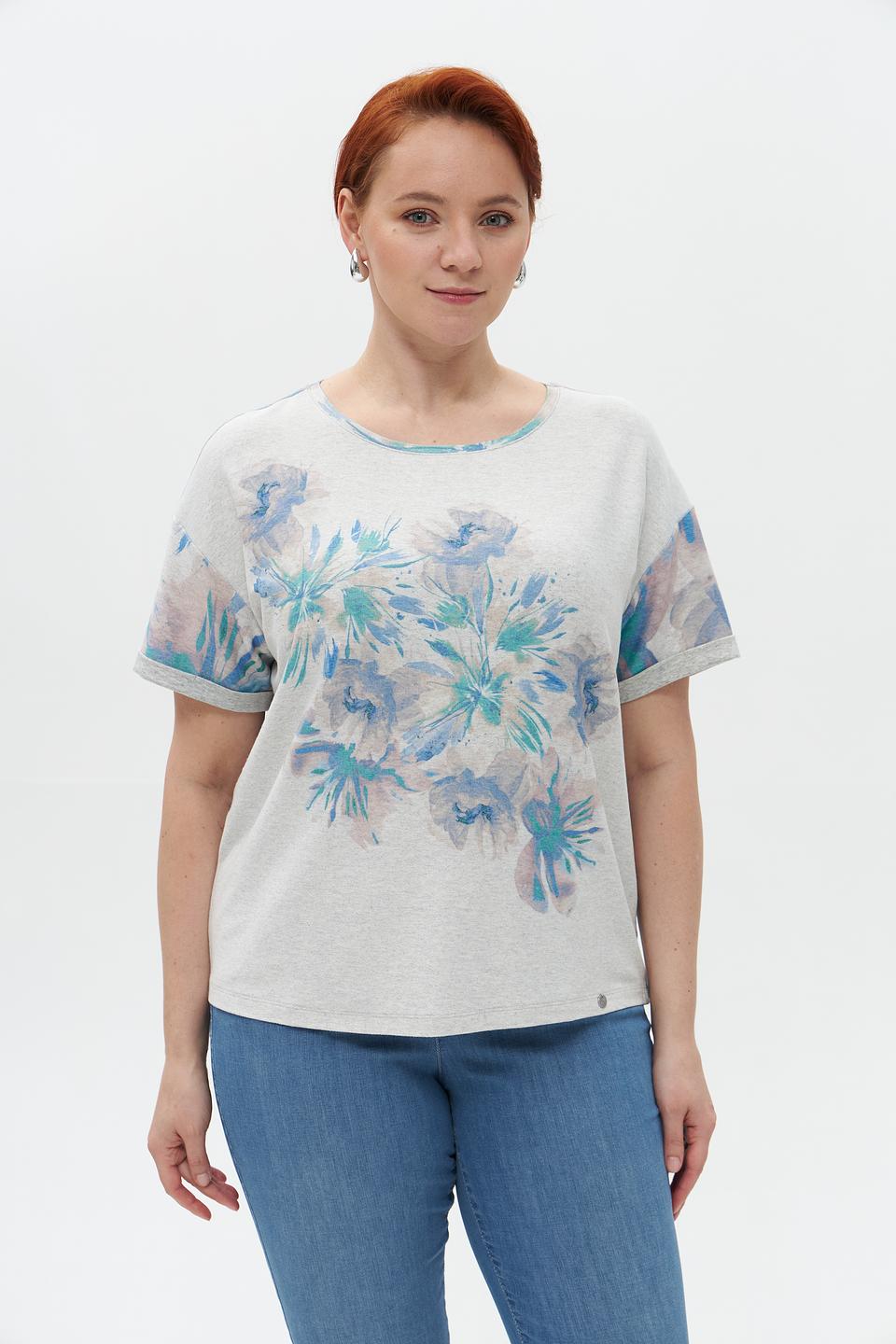 Футболка Gollehaug с цветочным принтом