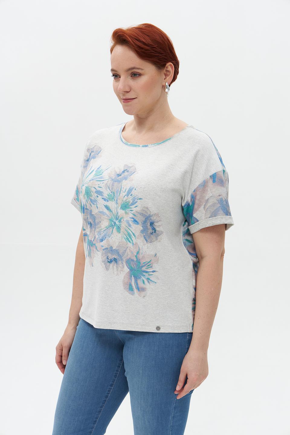 Футболка Gollehaug с цветочным принтом