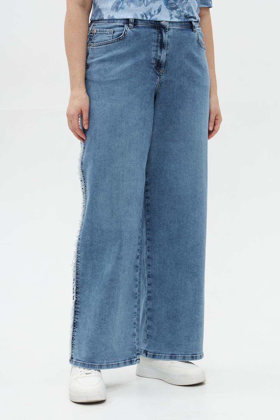 Джинсы Ppep клеш голубые