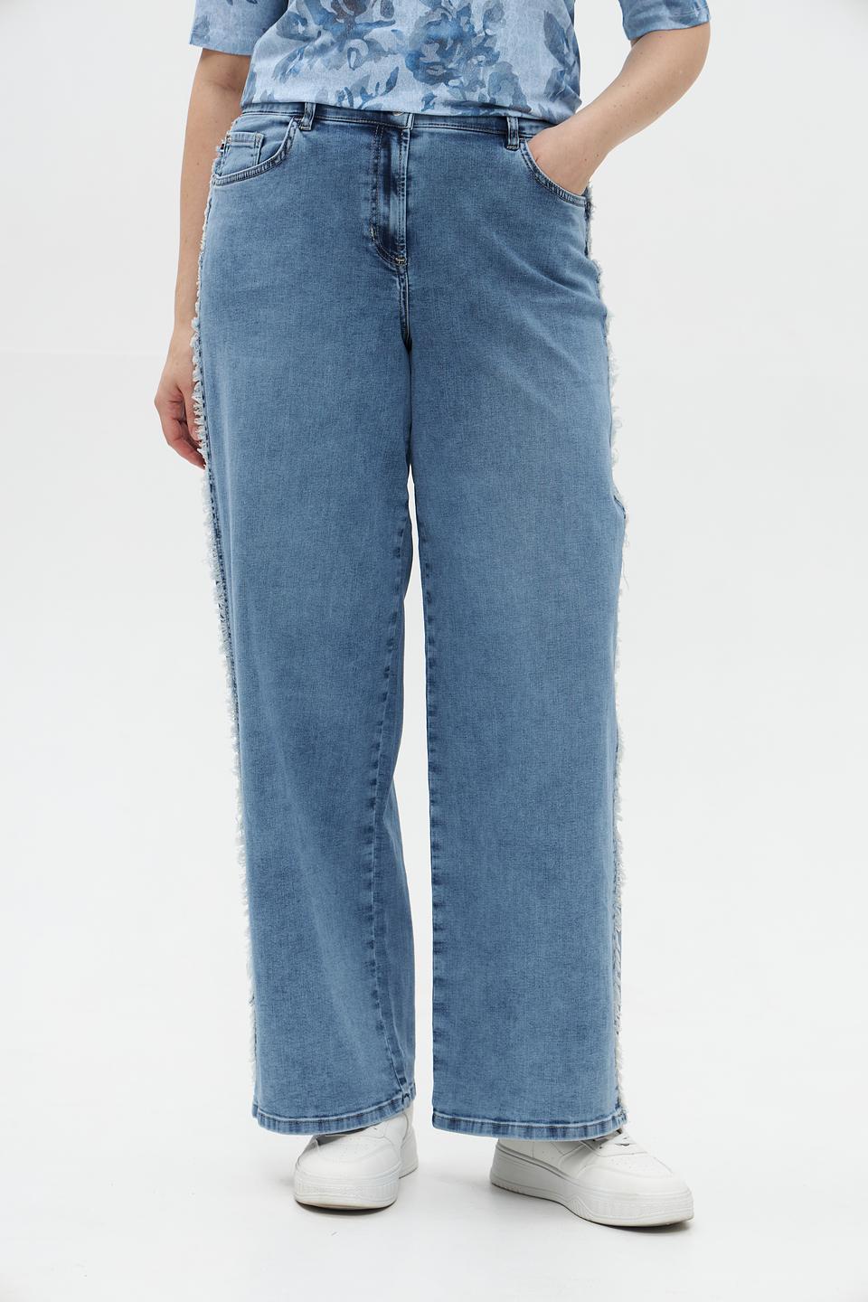 Джинсы Ppep клеш голубые