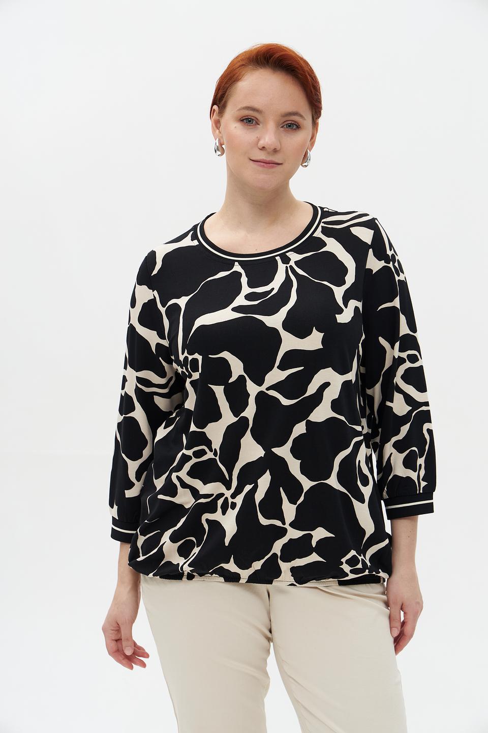 Блуза Via Appia с принтом