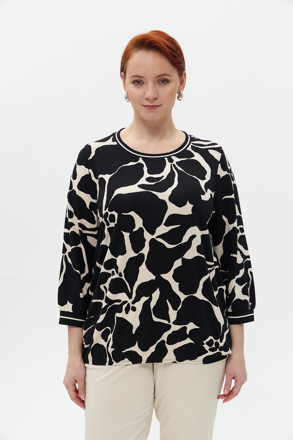 Блуза Via Appia с принтом