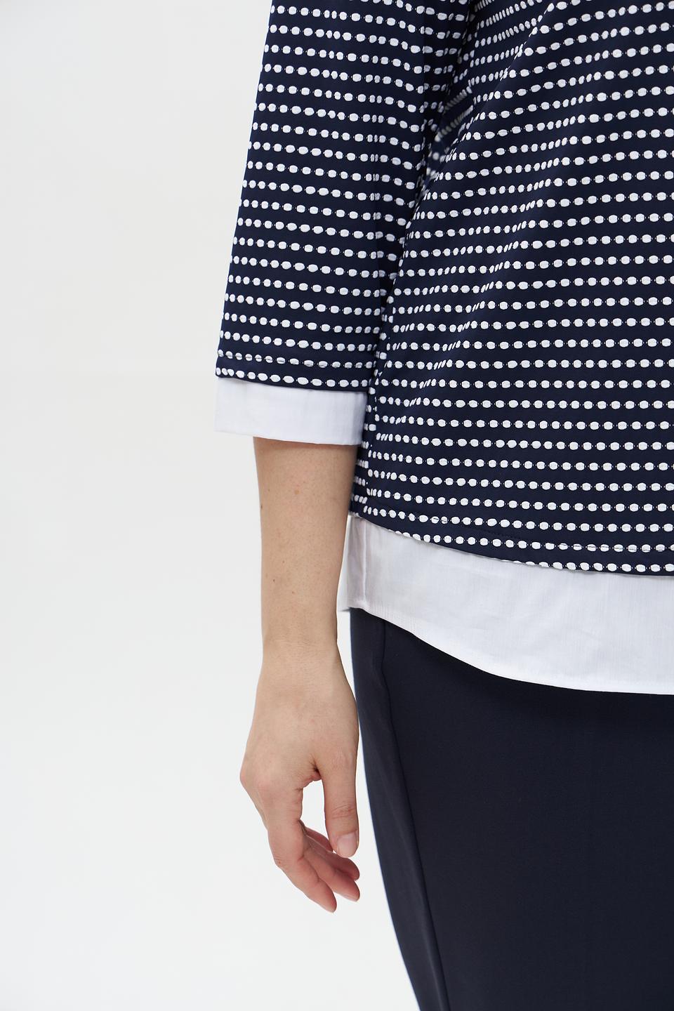 Пуловер Frank Walder в полоску