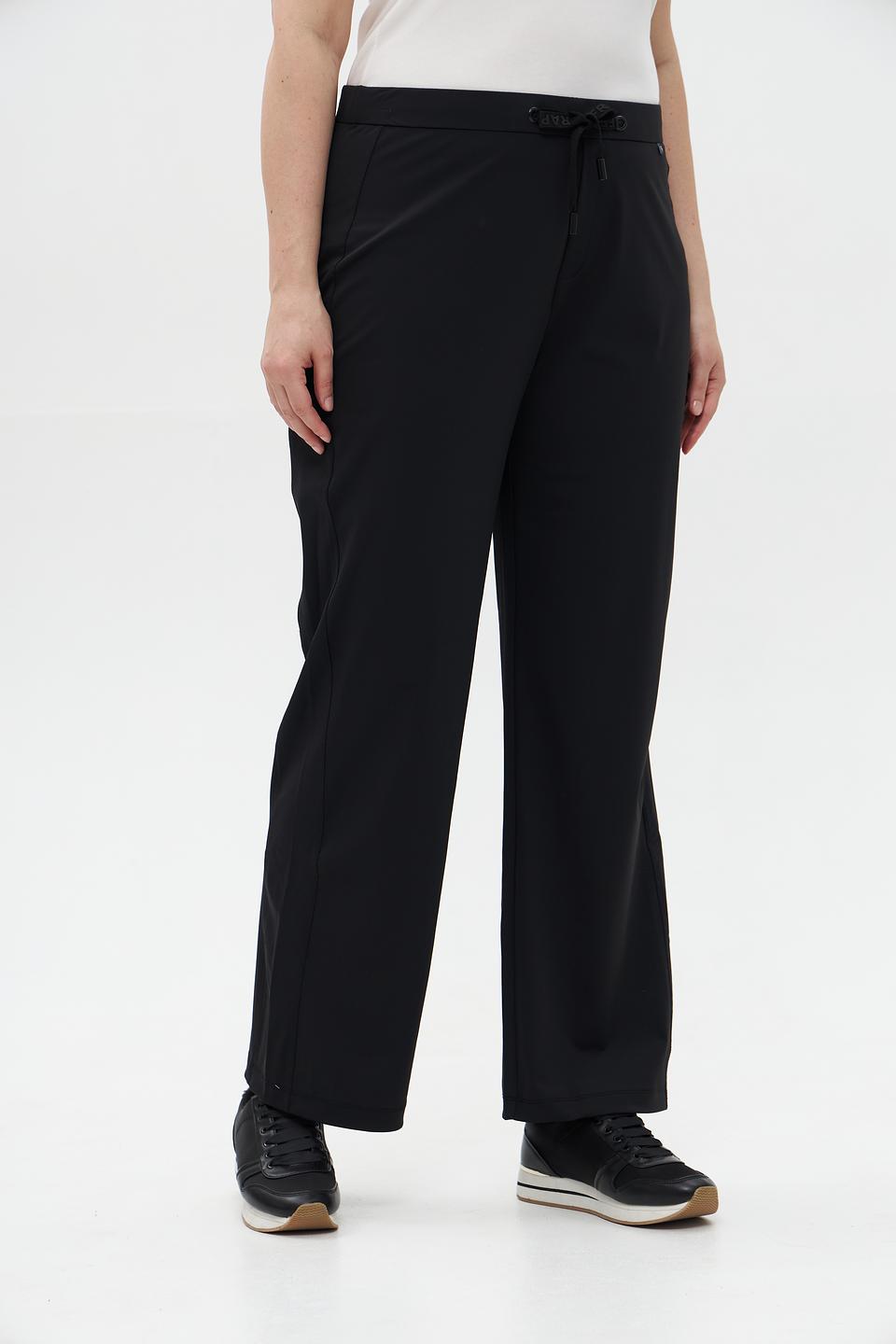 Брюки Frapp клёш чёрные