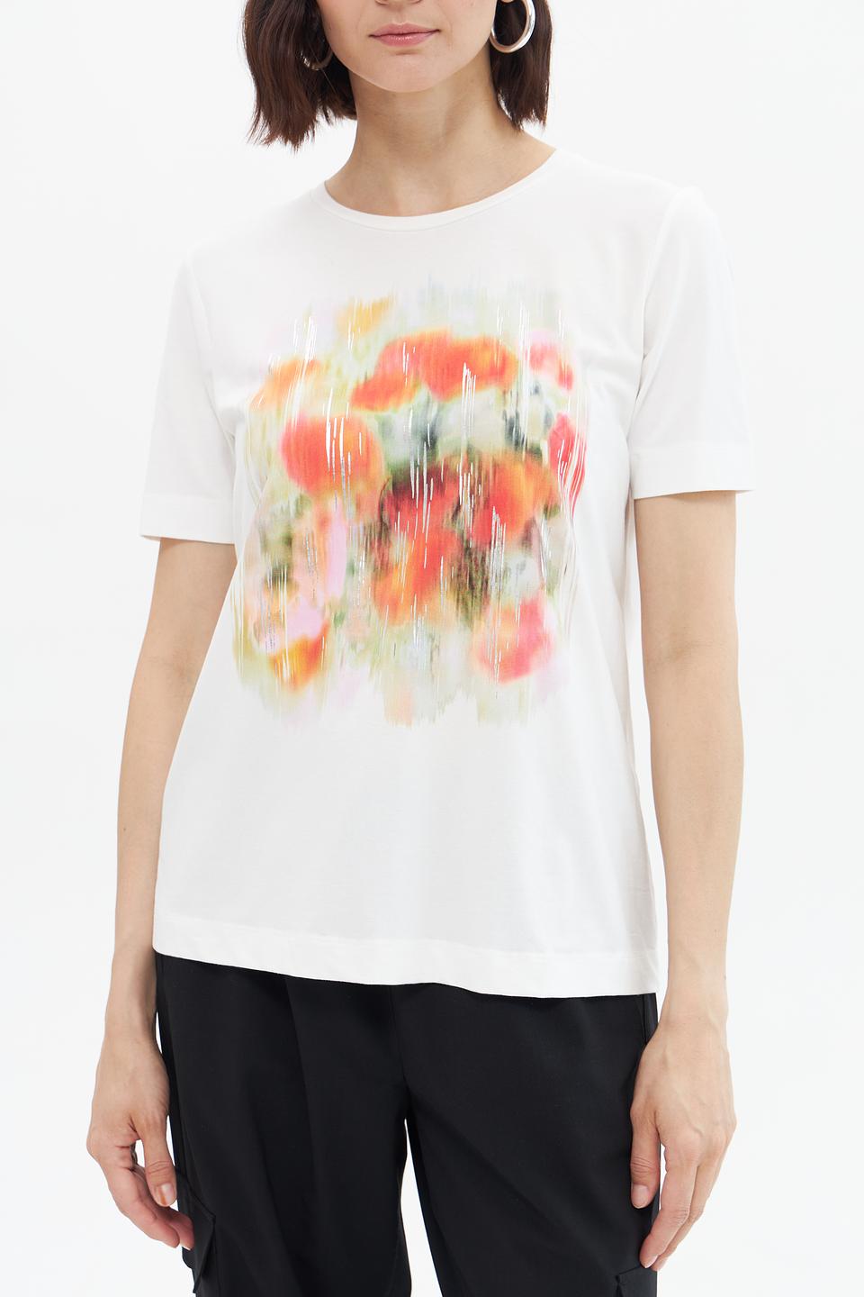 Футболка Gerry Weber с принтом белый