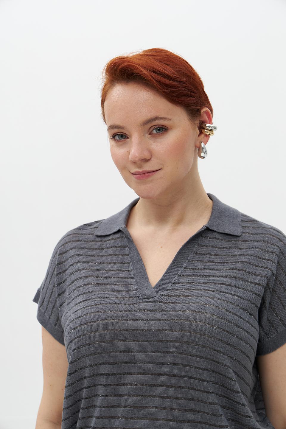 Пуловер Luisa Cerano в полоску