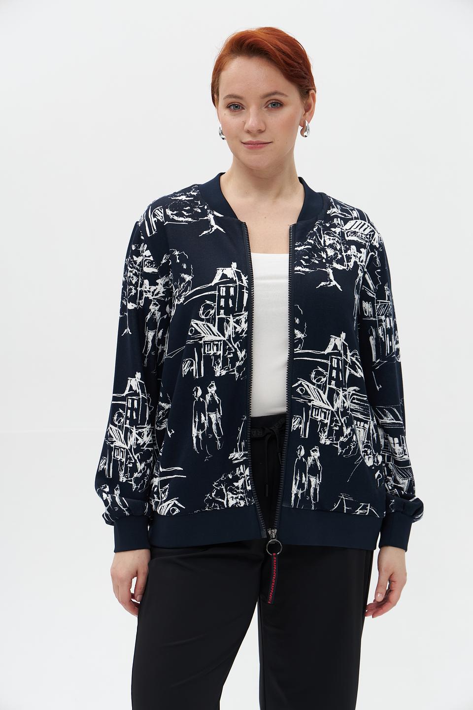 Жакет Frapp с принтом