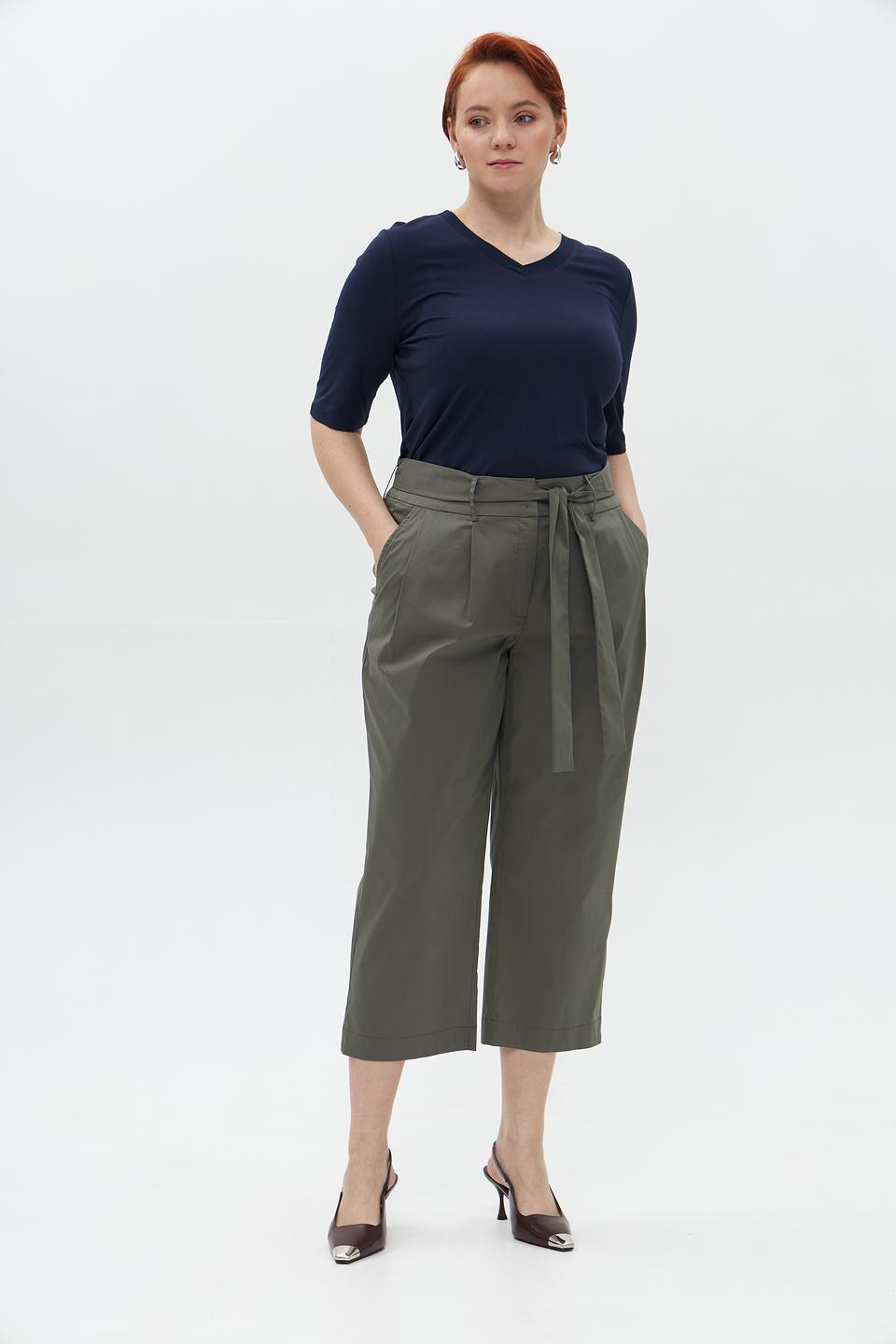 Брюки кюлоты Catnoir хаки