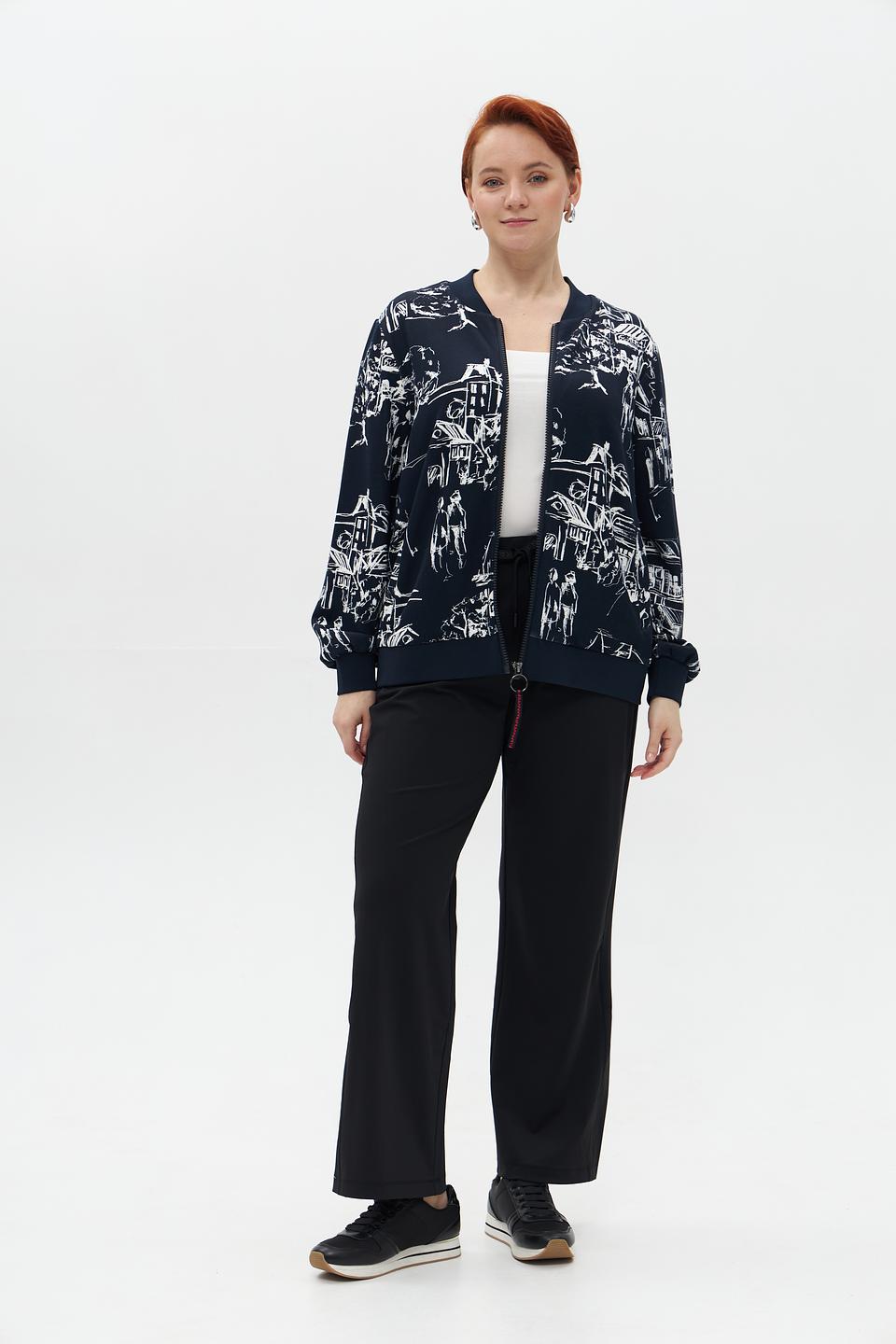 Жакет Frapp с принтом