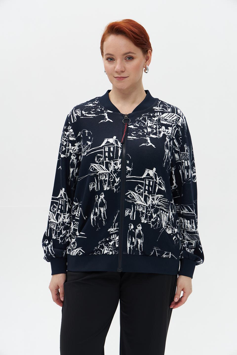 Жакет Frapp с принтом