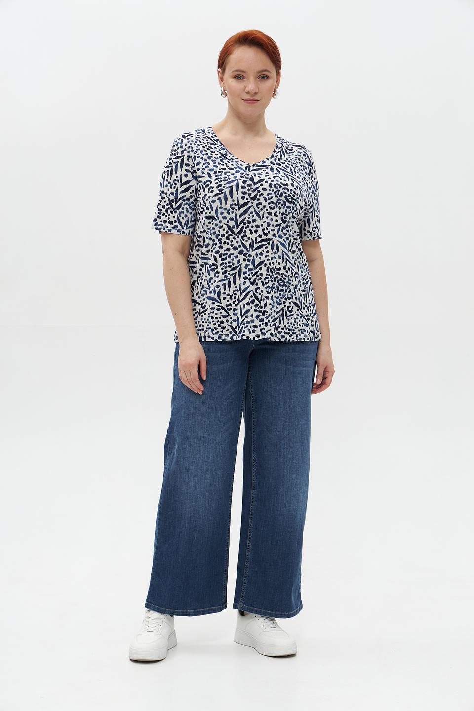 Футболка Lebek с принтом