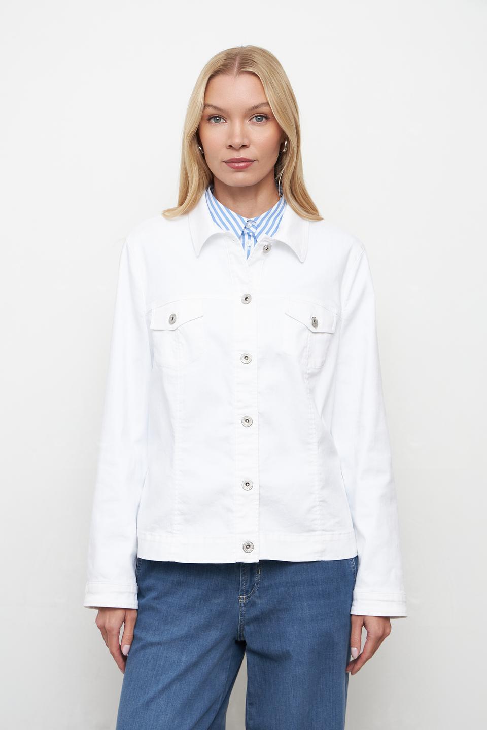 Жакет Bianca джинсовый белый