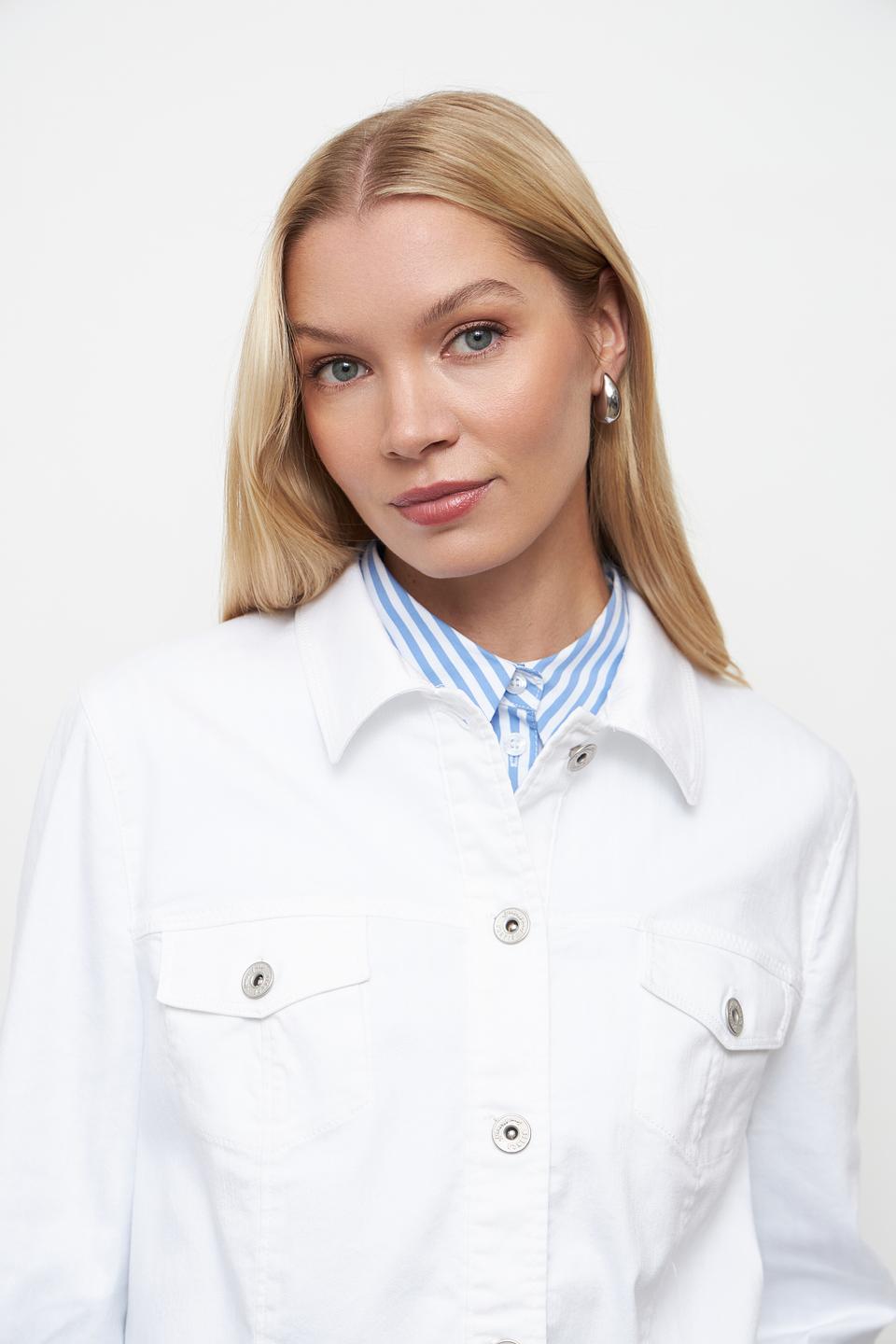 Жакет Bianca джинсовый белый