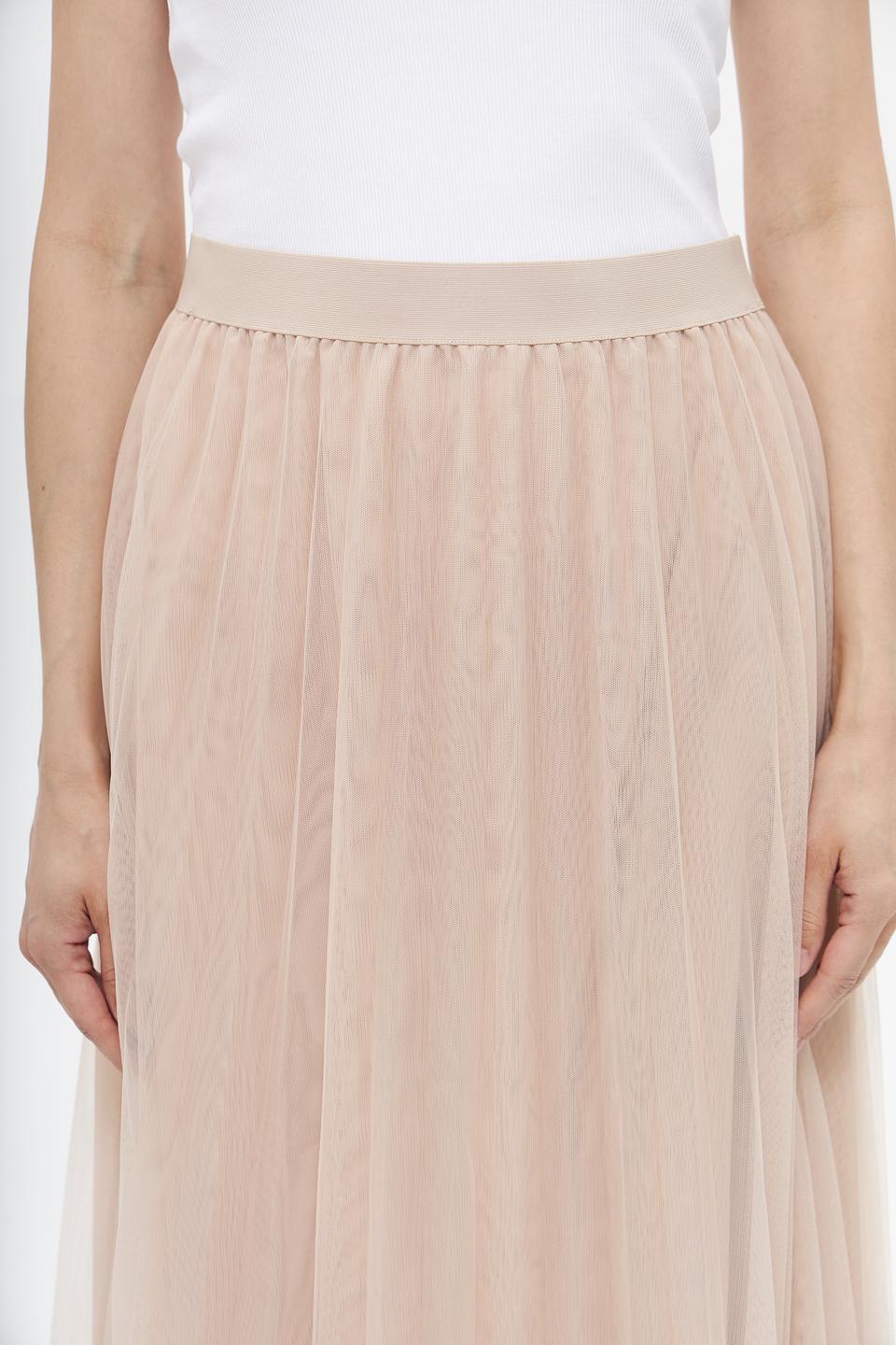 Юбка Betty and Co плиссе бежевая