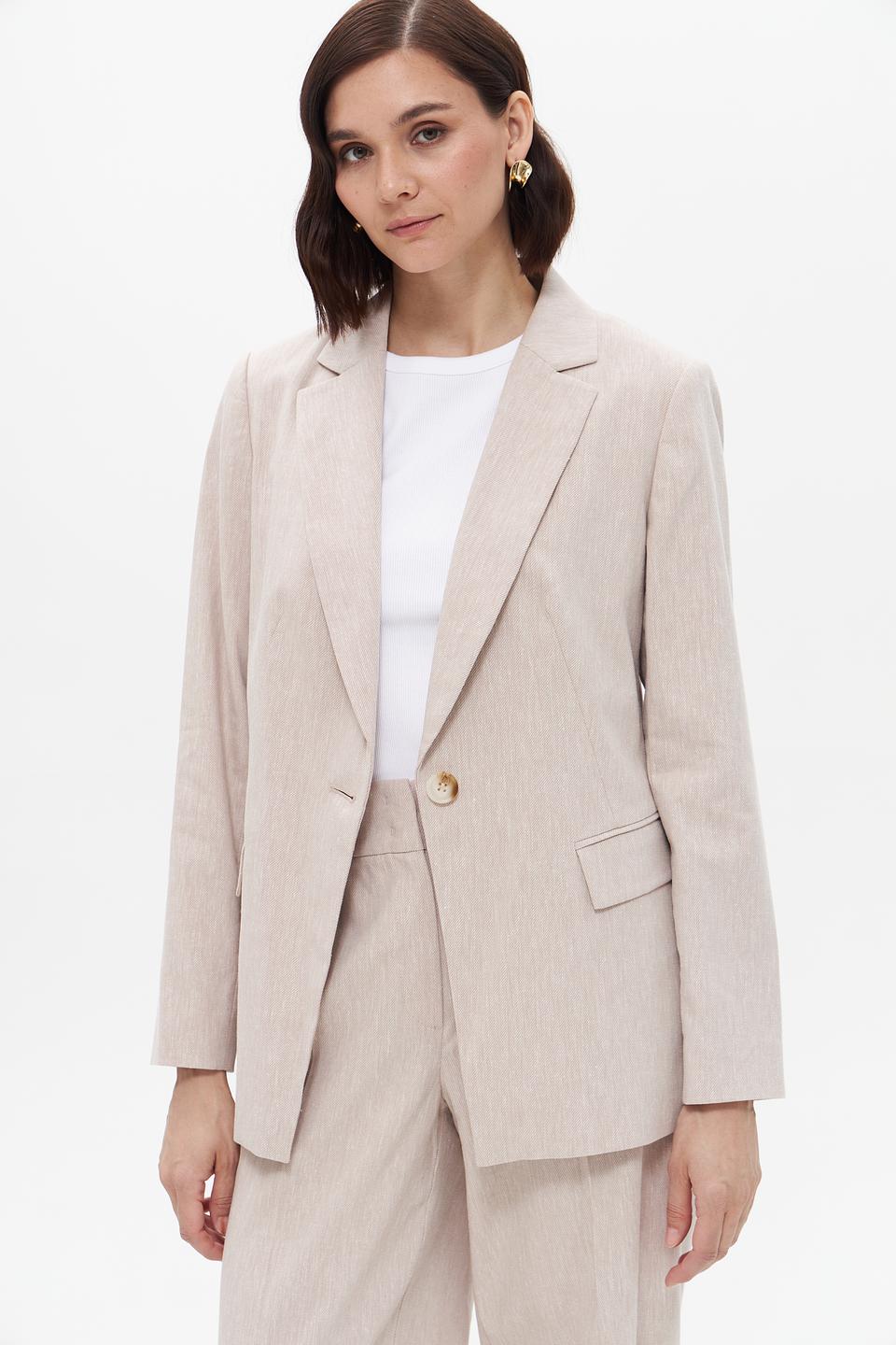 Жакет Betty and Co бежевый